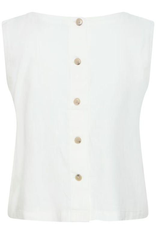 Top s/m abotonado B.Young Off White