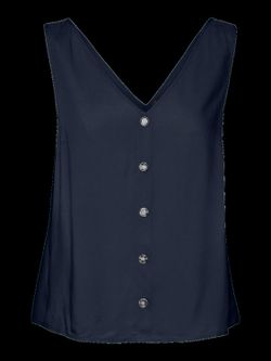 Top s/m abotonado Vero Moda Navy Blazer
