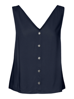 Top s/m abotonado Vero Moda Navy Blazer