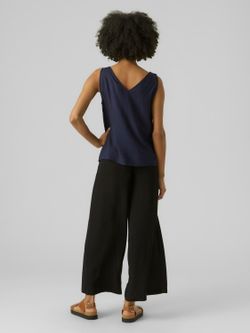 Top s/m abotonado Vero Moda Navy Blazer