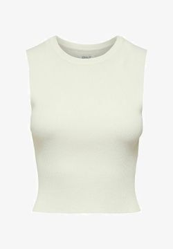 Top s/m corto canalé Only Cloud Dancer