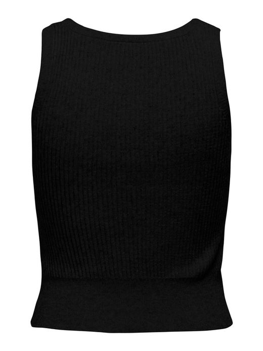 Top s/m de punto con botones Only Black