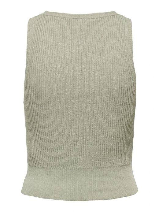 Top s/m de punto con botones Only Elm