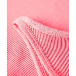 Vestido canalé de tirantes Superdry Fiery Coral