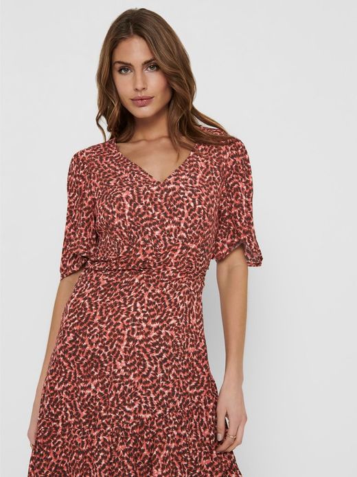 Vestido con estampado abstracto Only Rose