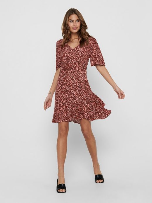 Vestido con estampado abstracto Only Rose