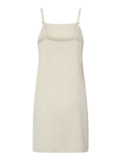 Vestido corto de tirante fino Pieces Birch