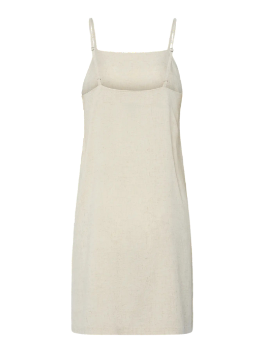 Vestido corto de tirante fino Pieces Birch