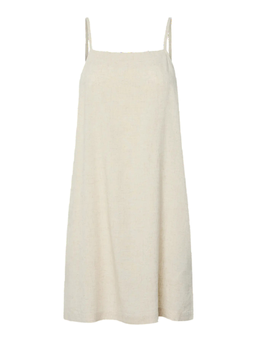 Vestido corto de tirante fino Pieces Birch