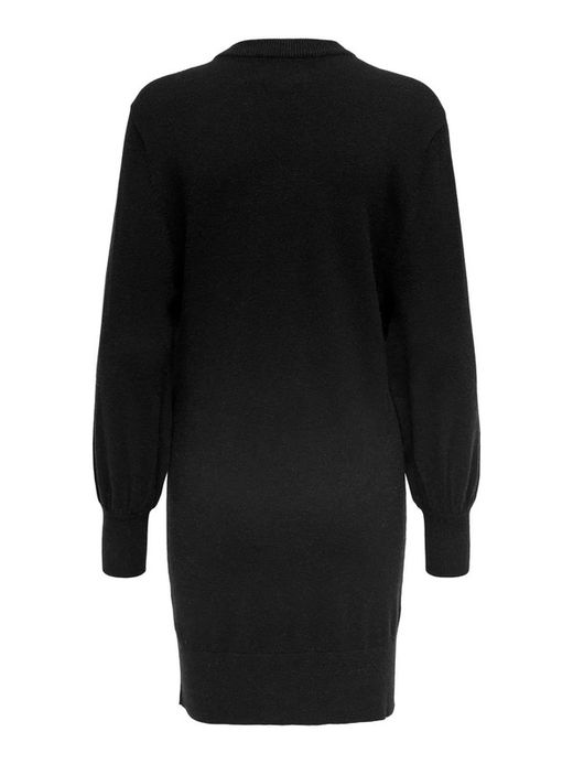 Vestido de punto monocolor Only Black