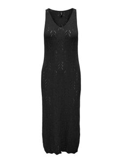 Vestido de punto tirantes midi Only Black