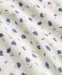 Vestido de tiranles largo con estampado floral Superdry Off White