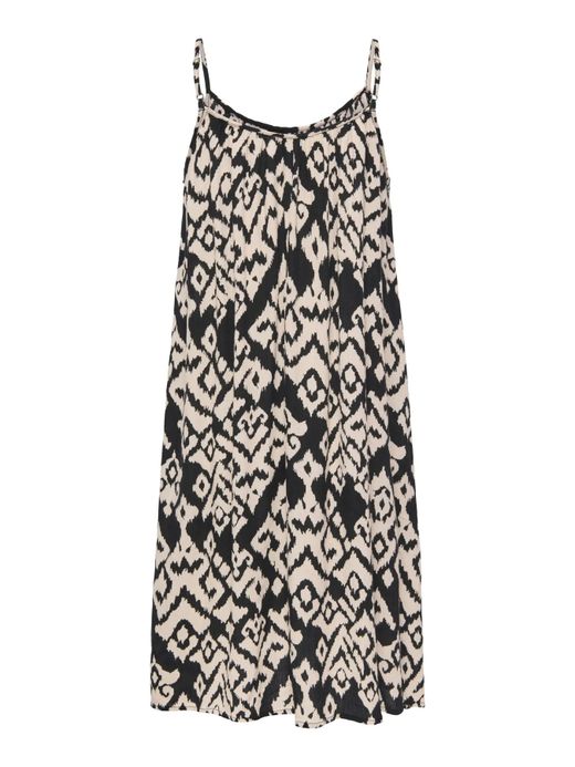 Vestido de tirantes con estampado geométrico Only Black