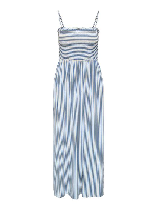 Vestido de tirantes con rayas Only String