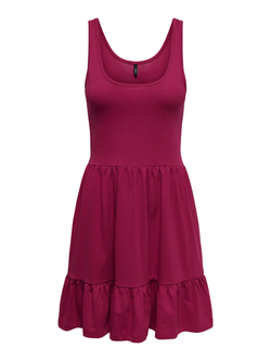 Vestido de tirantes liso Only Sangria