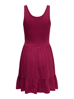 Vestido de tirantes liso Only Sangria