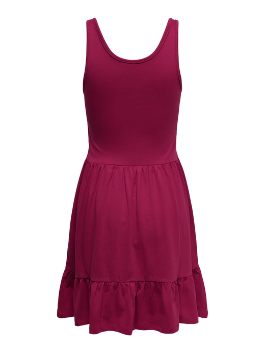 Vestido de tirantes liso Only Sangria