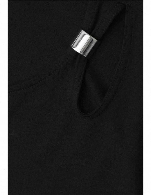 Vestido de tirantes liso Street One Black