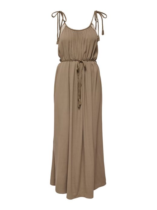 Vestido largo de tirantes Jdy Shitake