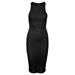 Vestido sin mangas canalé Vero Moda Black