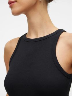 Vestido sin mangas canalé Vero Moda Black