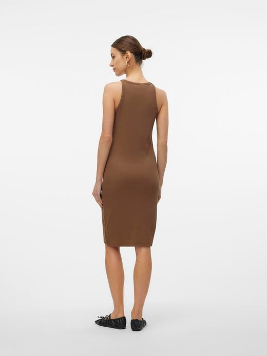 Vestido sin mangas canalé Vero Moda Cub