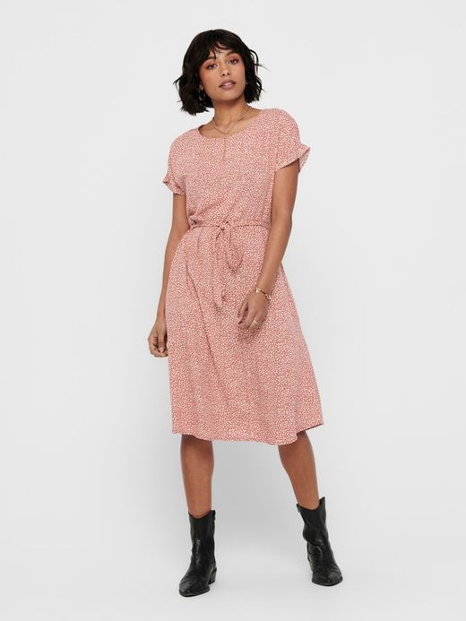 Vestido s/m con estampado floral pequeño Jdy Etherea