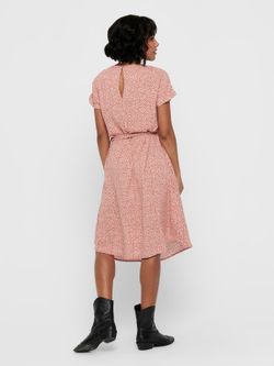 Vestido s/m con estampado floral pequeño Jdy Etherea