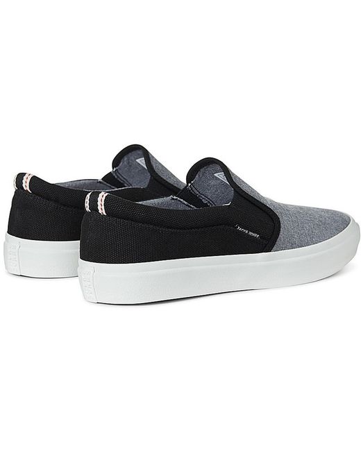 Sneaker slip-on combinata colore antracite Jack & Jones