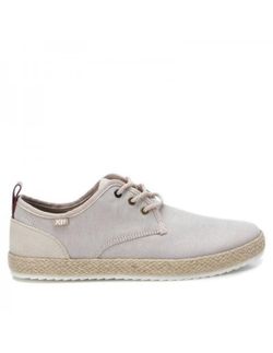 Zapato de cordones lona Xti Beige