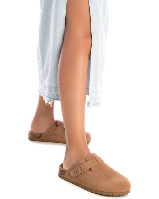 Zueco plano antelina Xti Camel